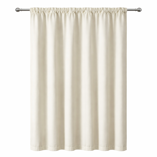 Blackout curtain Rod Pocket Blackout Curtain – (Light Blocking)