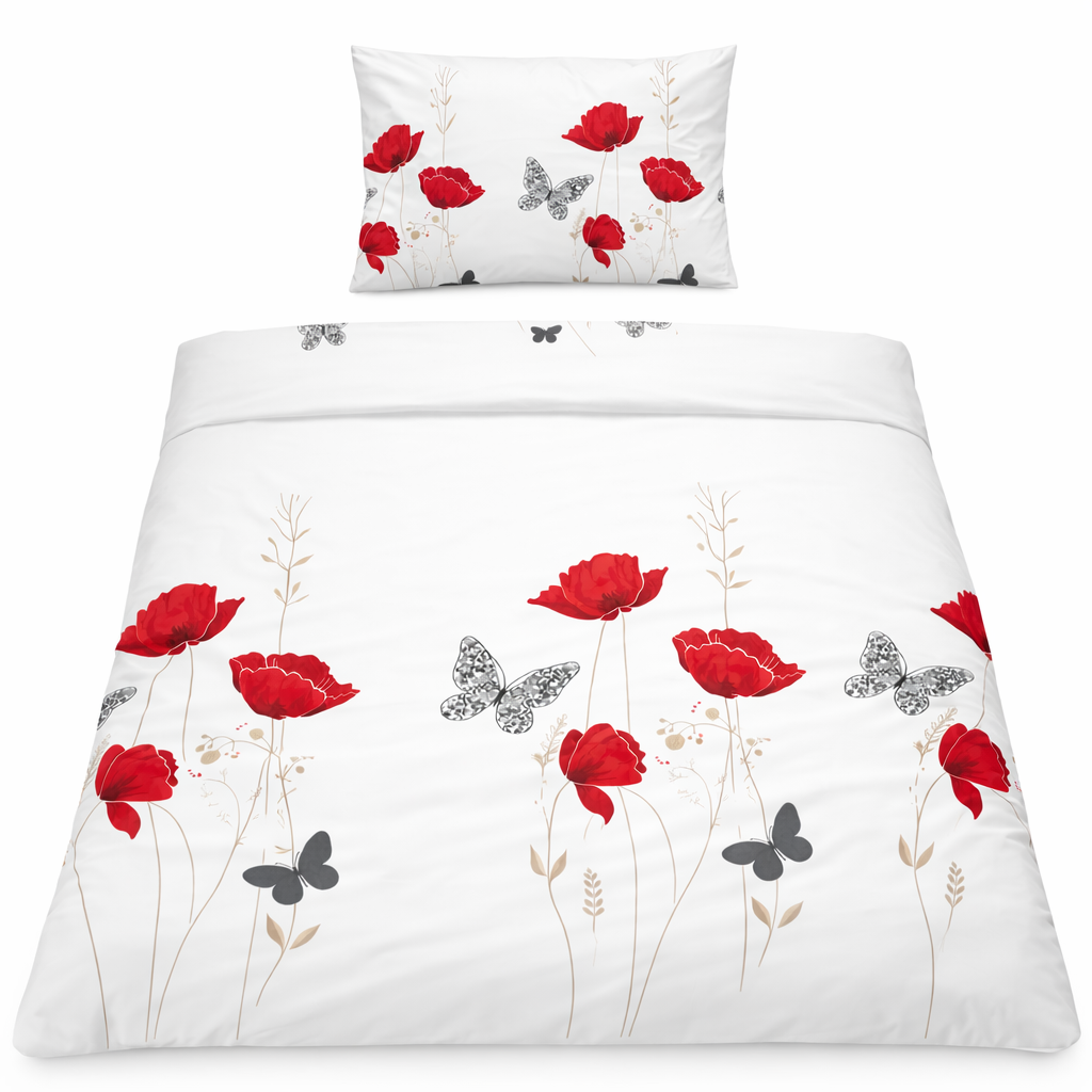 Bedding set - fitted sheets with pillowcases