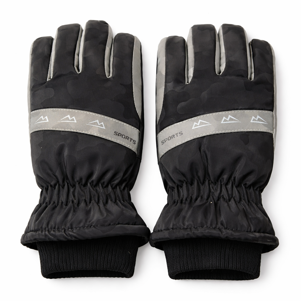 Thermal Waterproof Touch Screen Ski Gloves with Thinsulate Insulation