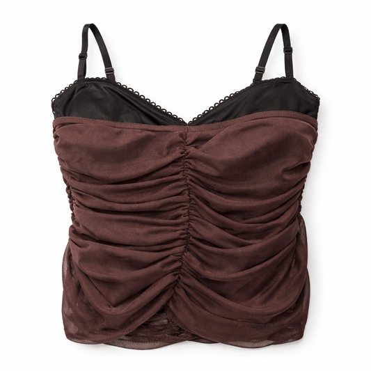 Asos design top with a bra