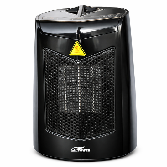 VACPOWER H-921 Portable Ceramic Space Heater with Oscillation