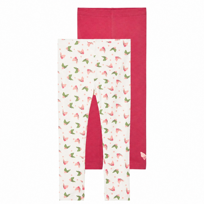 Lupilu Children's Cotton Tights 2-Pack