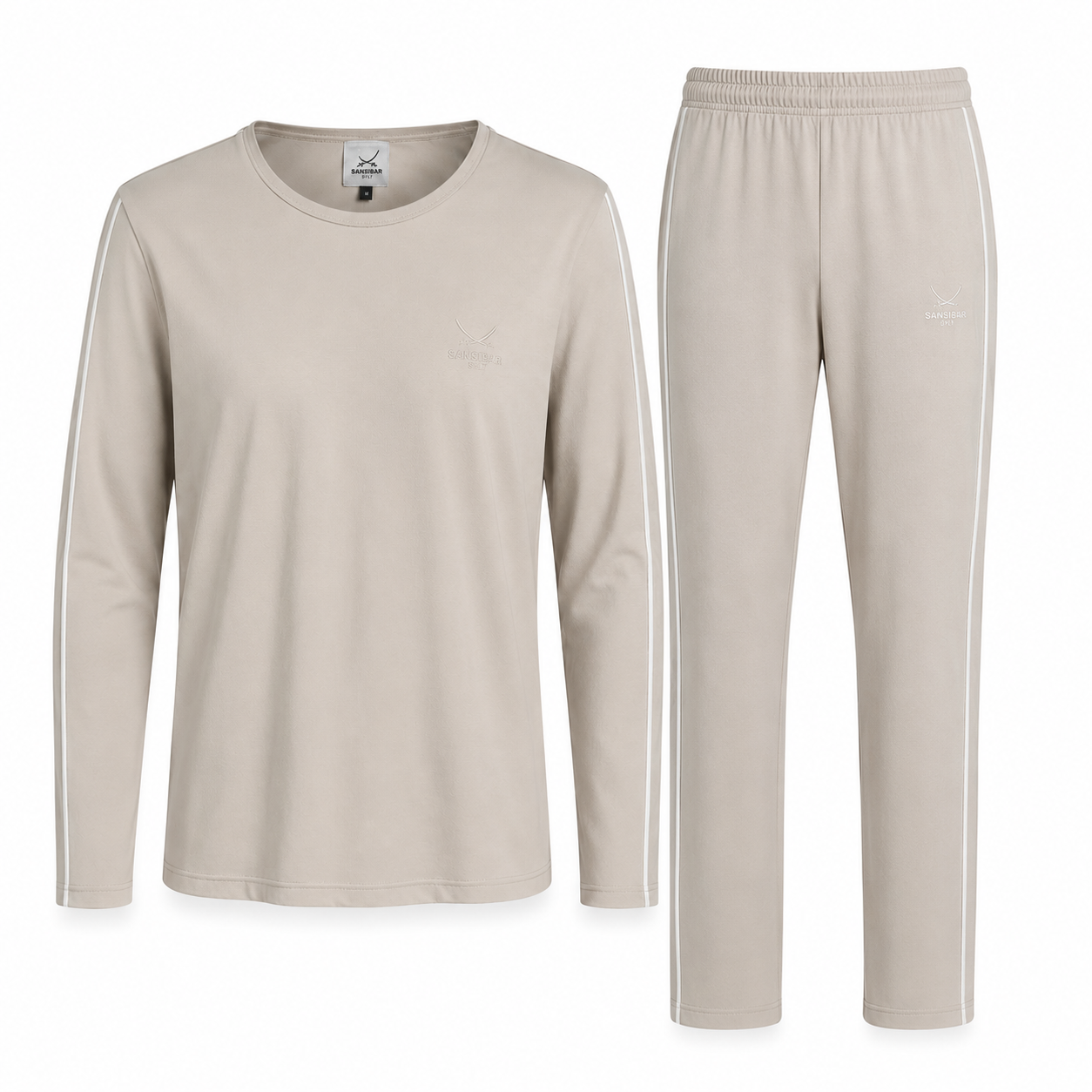 Sansibar Mens Set Soft Fabric Matching Top And Bottoms