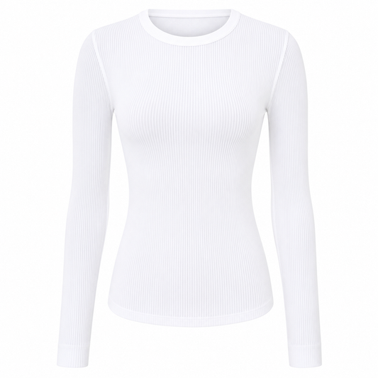 Esmara Women's Ribbed Long Sleeve Top