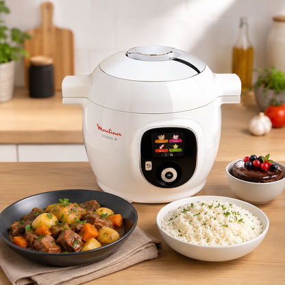 Moulinex Cookeo 6L Pressure Cooker 1600W Stainless Steel