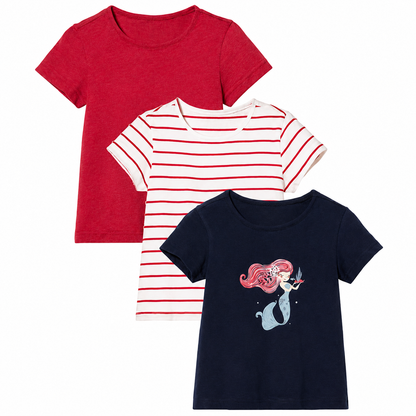 Lupilo Girls T-Shirt 3-Pack