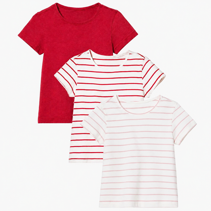 Lupilo Girls T-Shirt 3-Pack