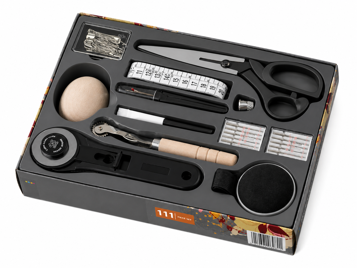 Crelando Tailor's Sewing Kit 111-Piece