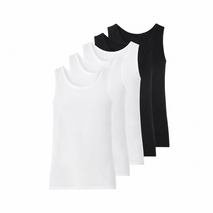 Esmara Men Men's Undershirt 5-Pack Cotton Blend