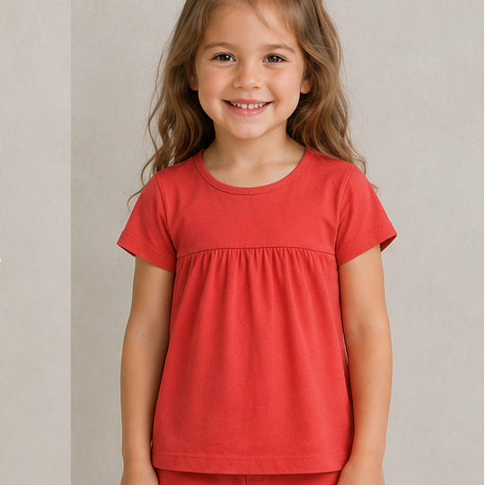 Lupilu Girls Cotton T‑Shirt