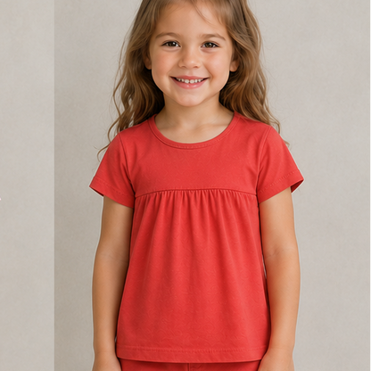 Lupilu Girls Cotton T‑Shirt