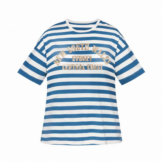 ESMARA® Women’s T-Shirt Striped 100% Cotton