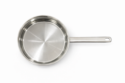 GSW Premium Stainless Steel Frying Pan – 25 cm Metal Handle