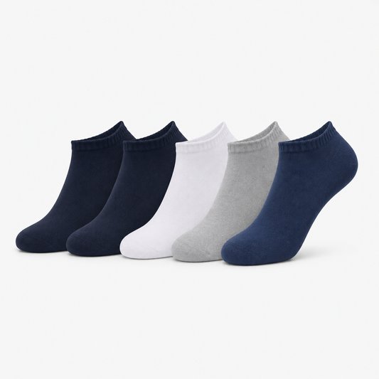 Livergy Socks 5-Pack Comfortable  Cotton Footwear