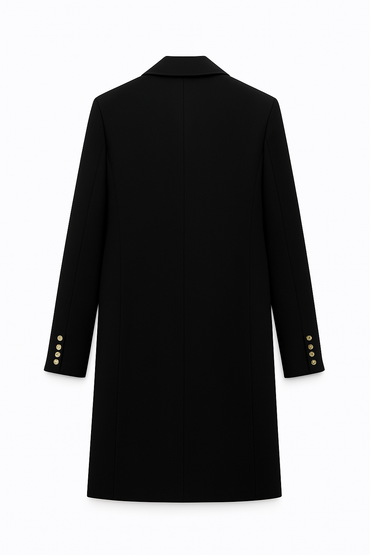 Swing Women's Classic Black Tailored Suit Jacket Blazer