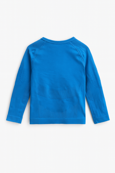 Falke Ergonomic Sport System Length Long Sleeve Shirt For Kids Blue Nile