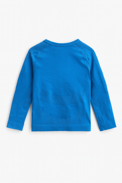 Falke Ergonomic Sport System Length Long Sleeve Shirt For Kids Blue Nile