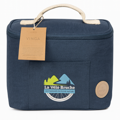 Vinga RPET Sortino Recycled Bike Cooler Bag with Handlebar Fastener