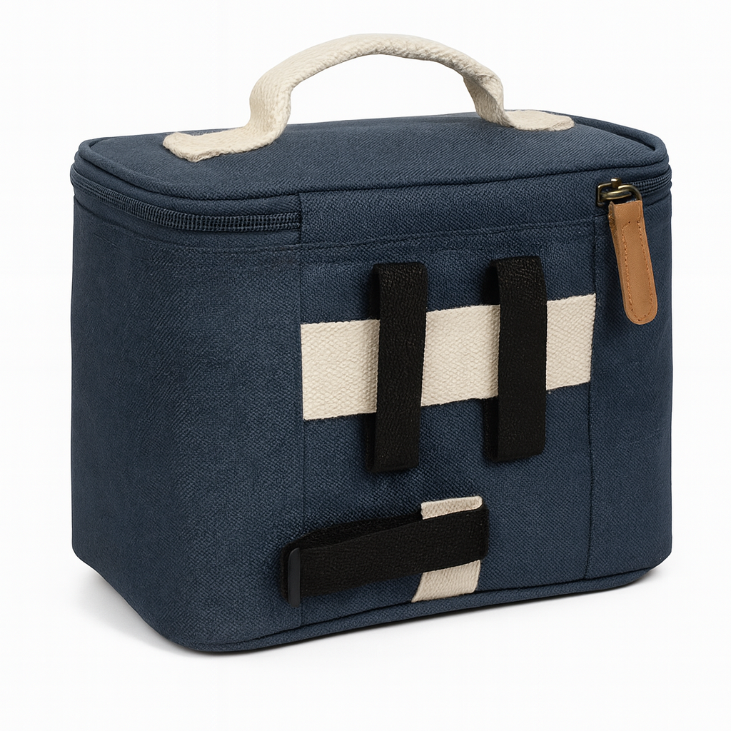 Vinga RPET Sortino Recycled Bike Cooler Bag with Handlebar Fastener