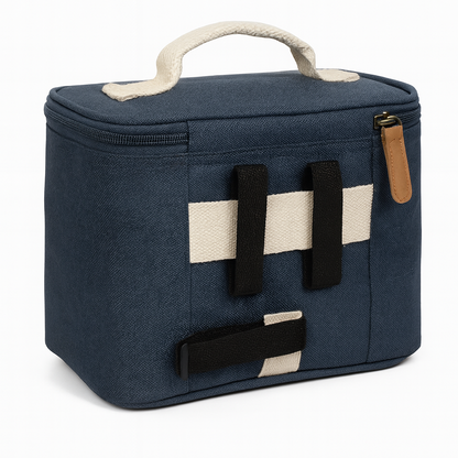 Vinga RPET Sortino Recycled Bike Cooler Bag with Handlebar Fastener