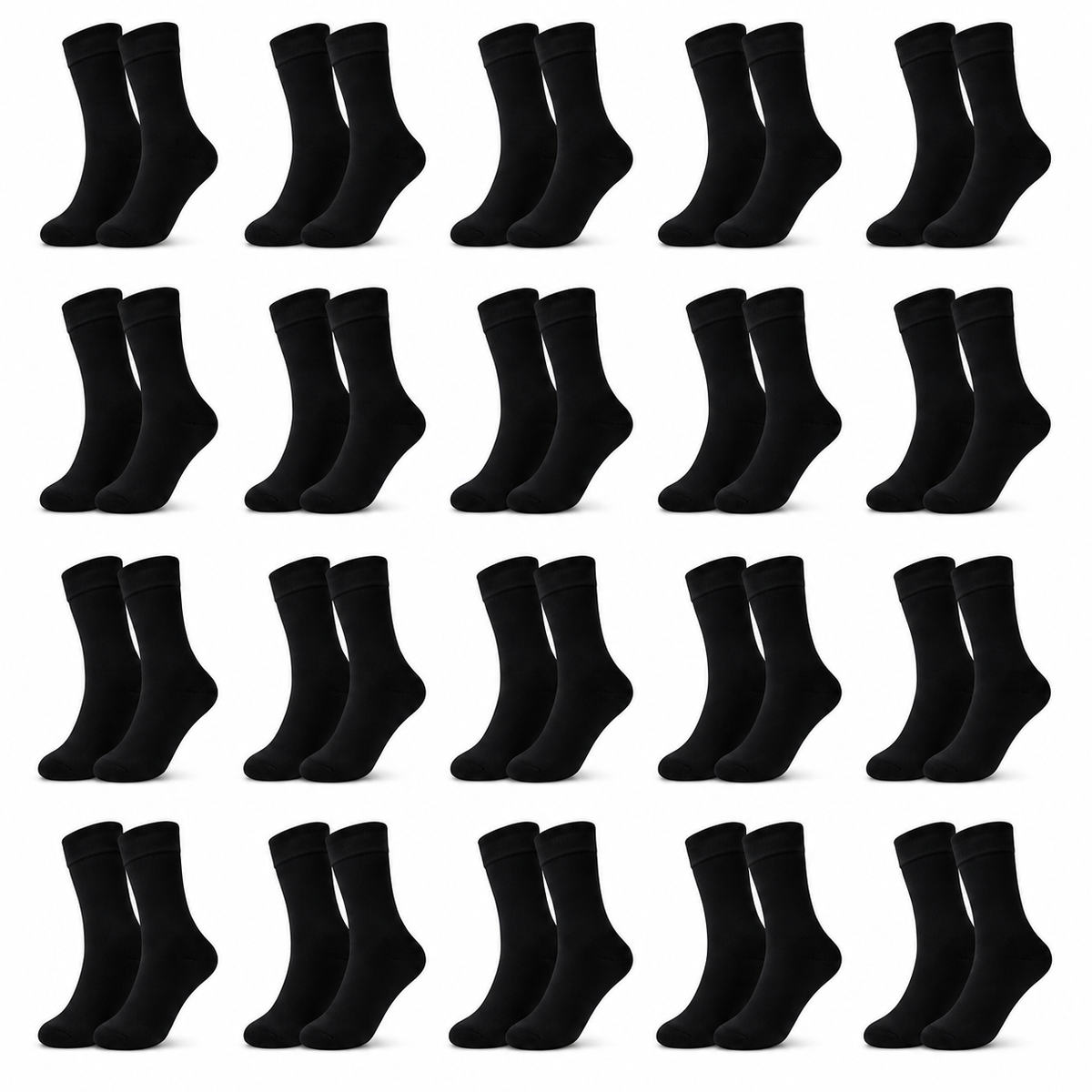 Esmara Women's Black Socks – 20Pairs