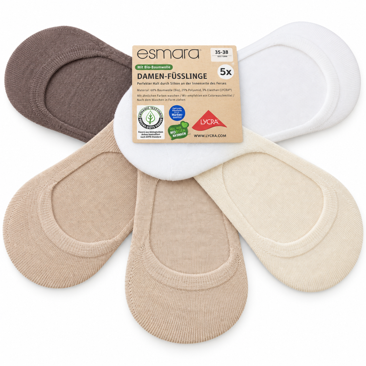 Esmara Socks 5-Pack Comfortable women's