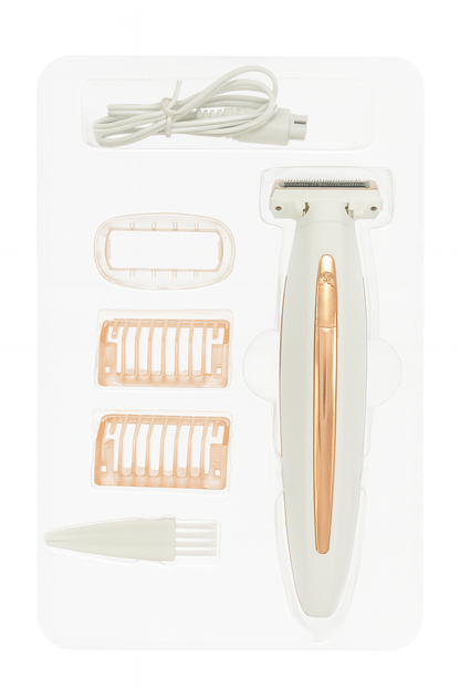 Hair Genie Prestige Shaver – Dry LED Light Flexible Head Pain‑Free.