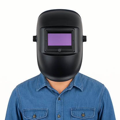 GYS Flip-Flap Welding Helmet: Dual-Screen Eye Protection for MIG/MMA Welding.