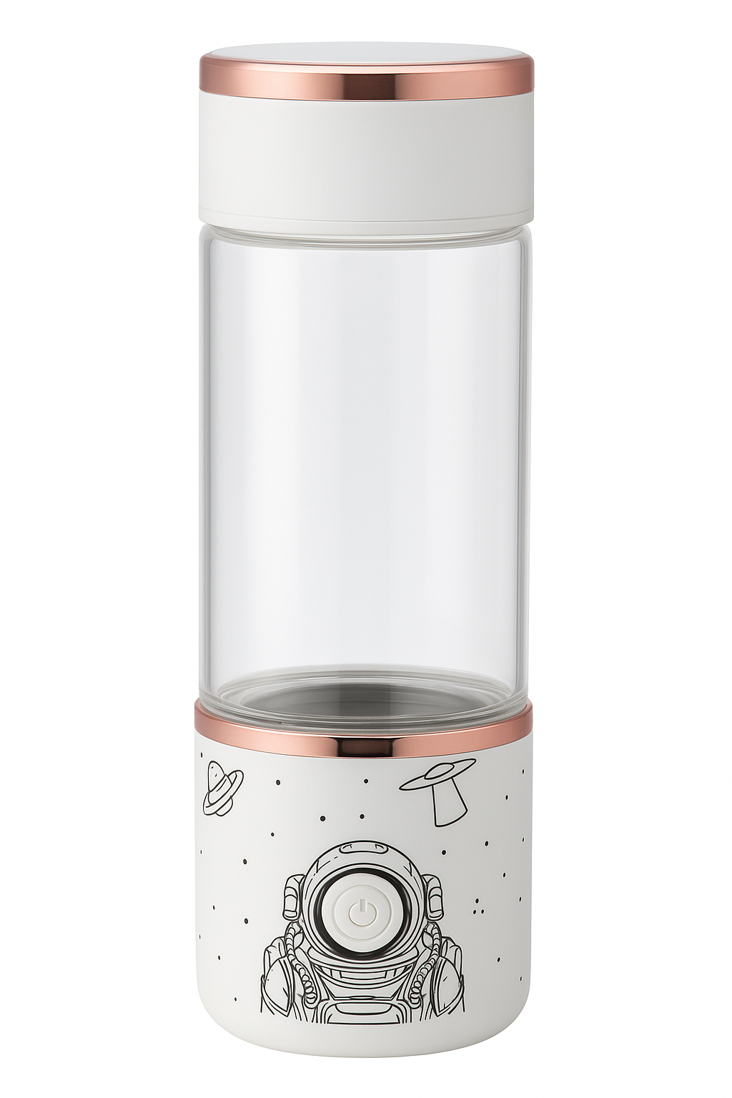 Portable Hydrogen Water Bottle Generator: High Concentration 5000ppb for Health & Wellness