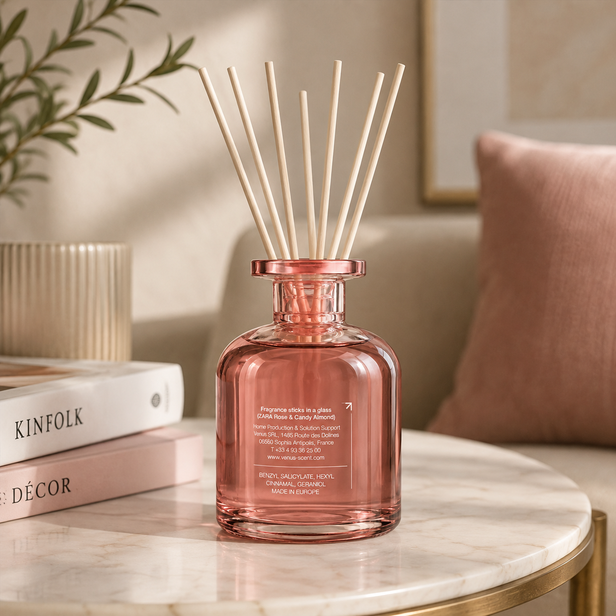 Rose & Candy Almond Home Fragrance