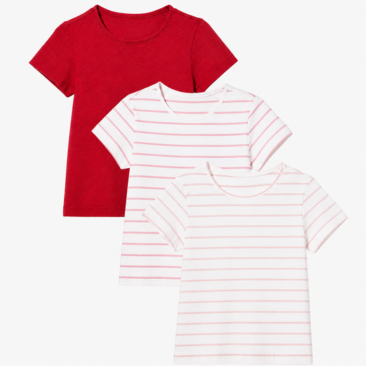 Lupilo Girls T-Shirt 3-Pack