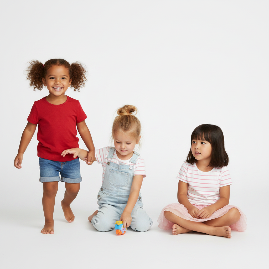 Lupilo Girls T-Shirt 3-Pack