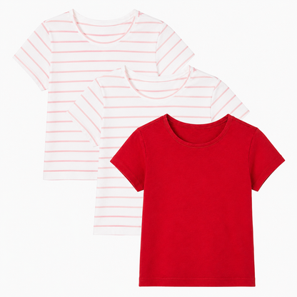 Lupilo Girls T-Shirt 3-Pack