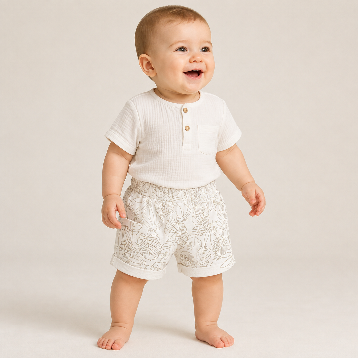 lupilu® Boys' Shorts with Organic Cotton
