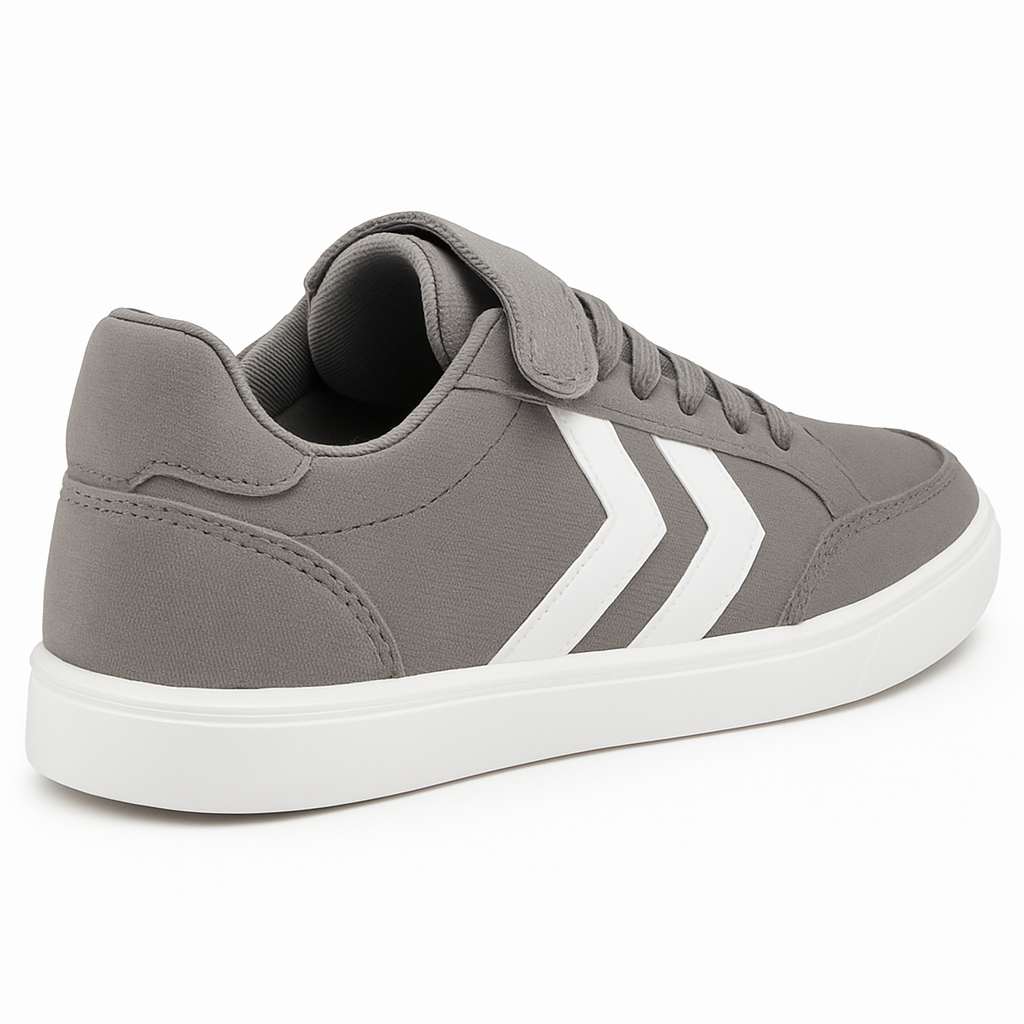 Hummel Slimmer Stadil Low JR Kids' Sneakers, Durable Velcro Canvas