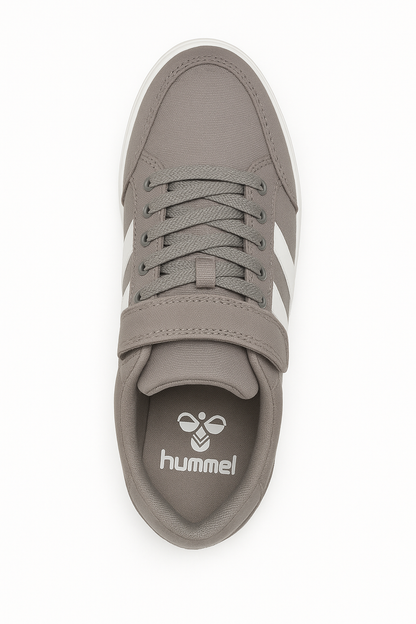 Hummel Slimmer Stadil Low JR Kids' Sneakers, Durable Velcro Canvas