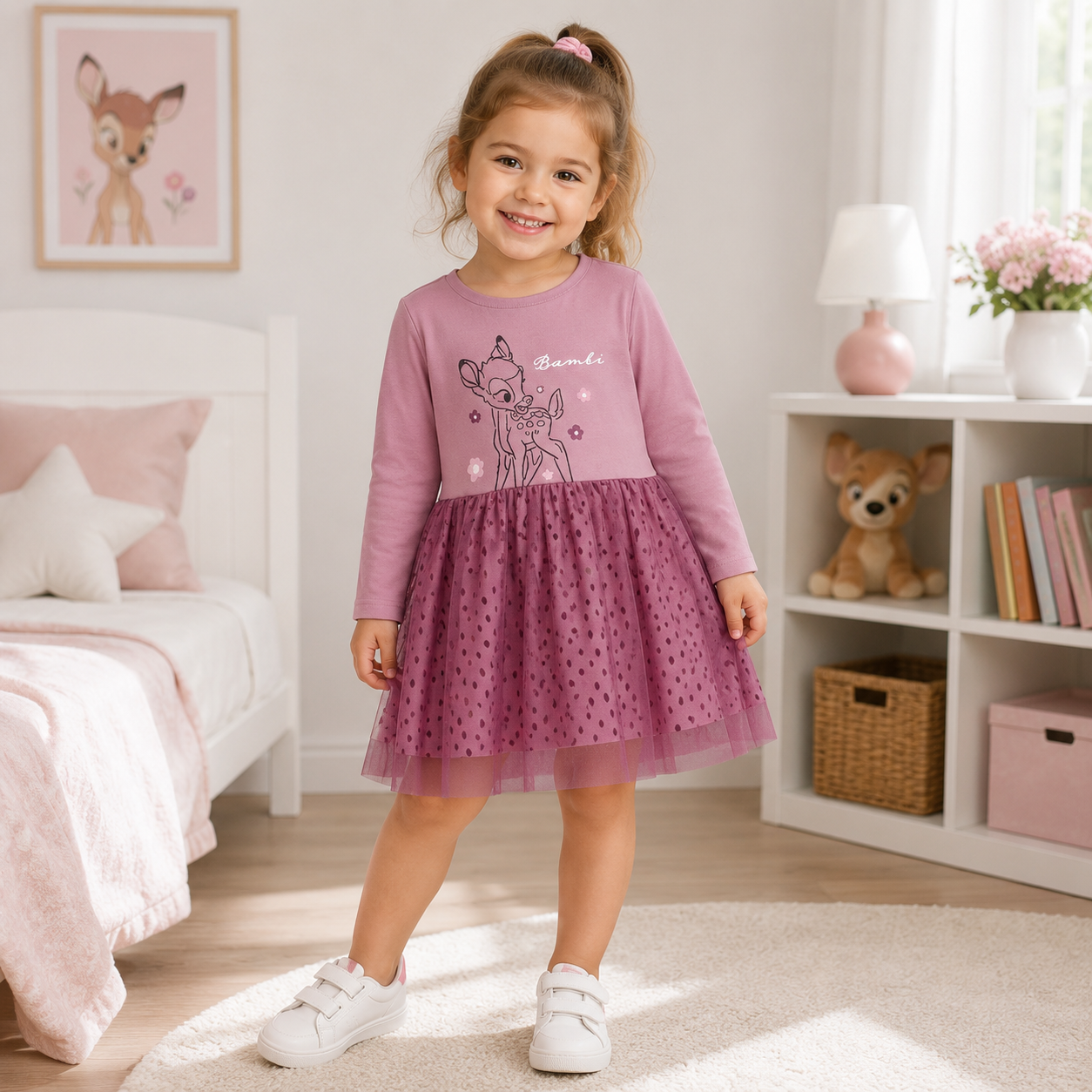 DisneyGirls' Bambi Dress