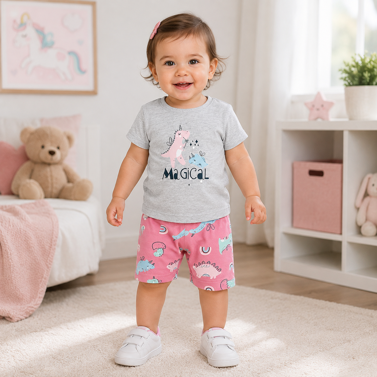 Lupilu Girls' Pajama Set