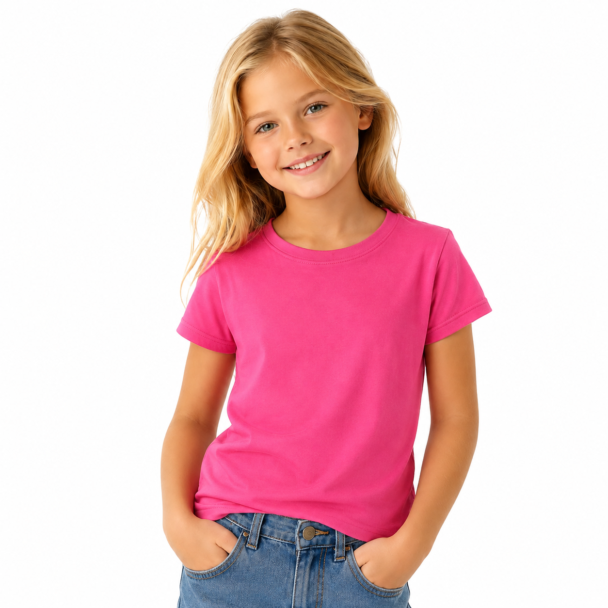 Pepperts Girls' Cotton T-Shirt