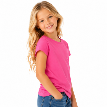 Pepperts Girls' Cotton T-Shirt