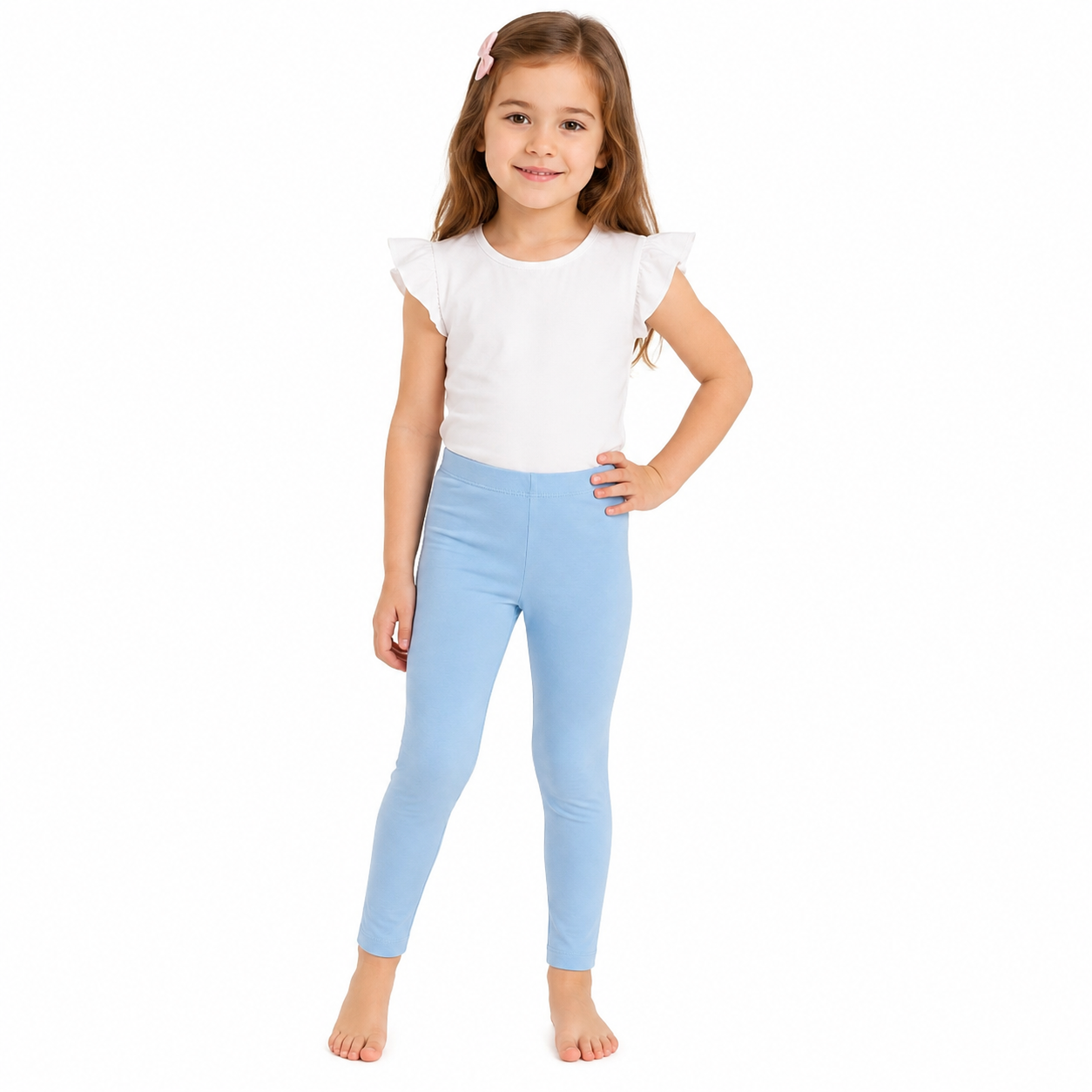Lupilu Girls' Classic Cotton Leggings