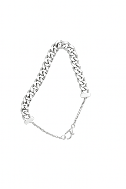Tommy Hilfiger Men's Stainless Steel Box Chain Bracelet - Durable & Stylish