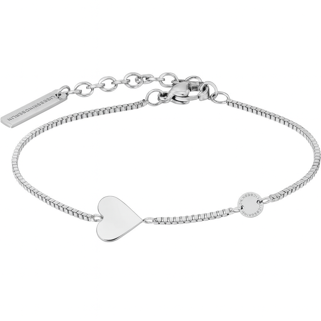 LIEBESKIND Berlin Stainless Steel Women's Bracelet with Snap Closure