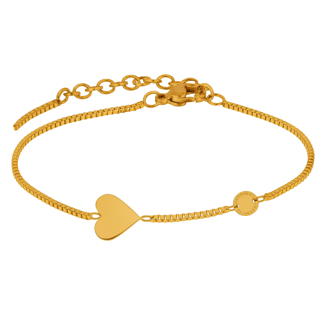 LIEBESKIND Berlin Stainless Steel Women's Bracelet with Snap Closure