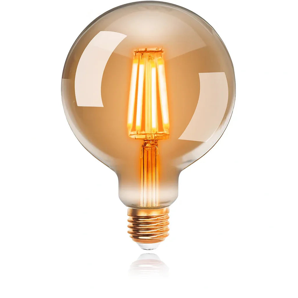ExtraStar Vintage Edison LED Filament Bulb G95 4W Warm White - Gomix Brands Outlet
