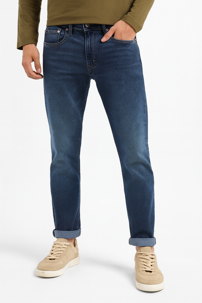 Men's Levi's 512 Blue Slim Tapered Stretch Mid Rise Jeans
