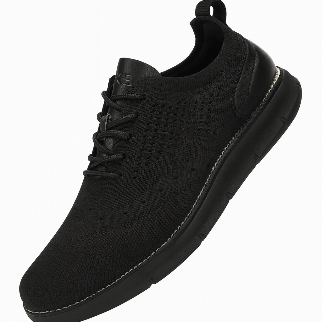 Men's Breathable Knit Casual Dress Oxford Lightweight Comfortable Sneakers