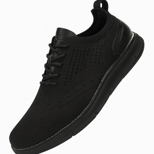 Men's Breathable Knit Casual Dress Oxford Lightweight Comfortable Sneakers