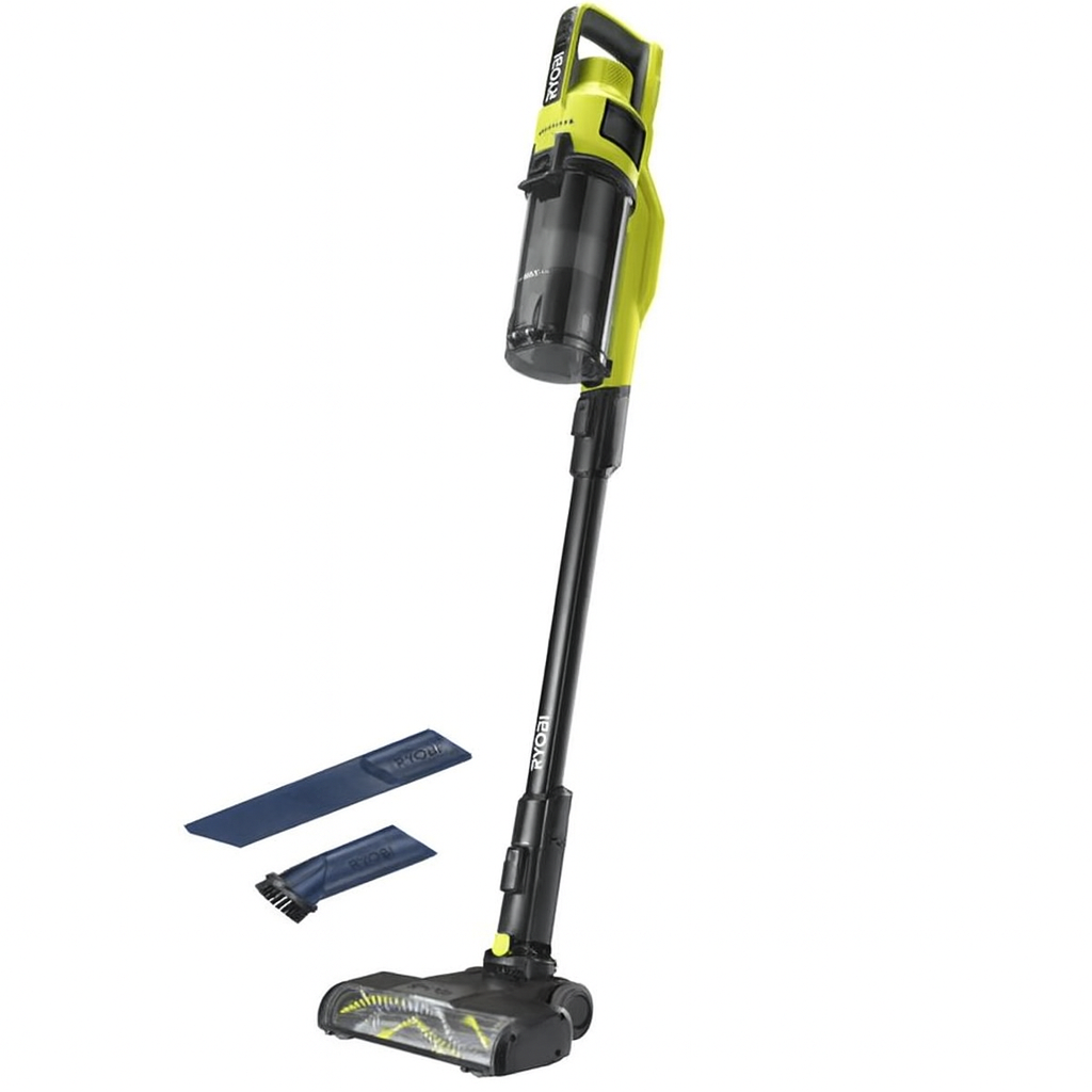 Ryobi 18V Cordless Stick Vacuum with Brushless Motor HEPA
