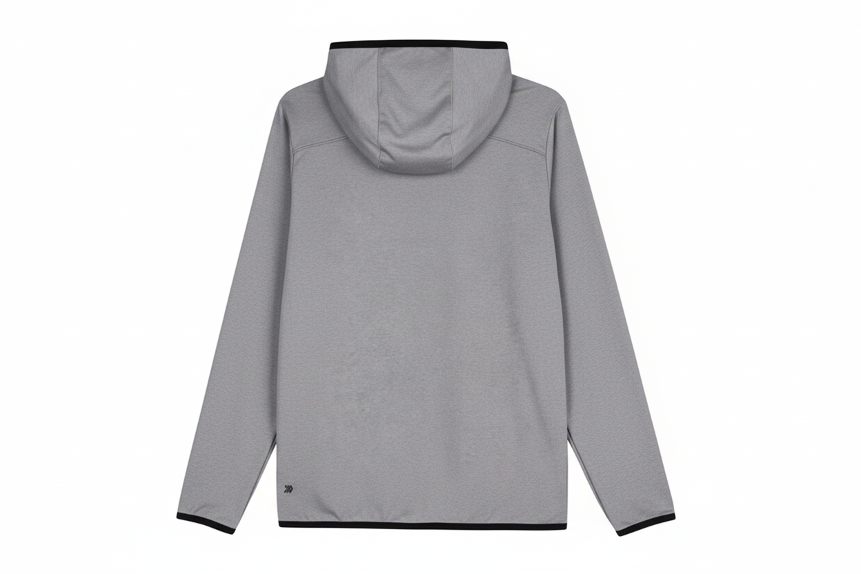 All In Motion Lightweight Full Zip Sweatshirt Grey Men's